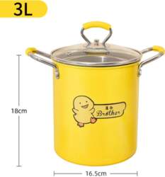 Premium Pot Frying Pot With Rack