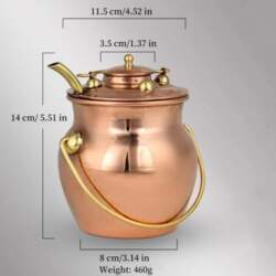 Pure Copper Coffee Pot,Polishing Creativity