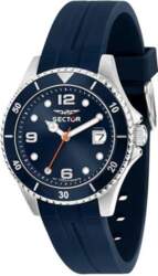 Sector 230 Silicone Strap Blue Dial