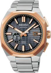 SEIKO Automatic titanium strap men`s watch