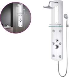 Shower Panel 25*43*120 cm Silver