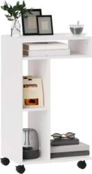 Side Table, C-shaped Serving Trolley, 4