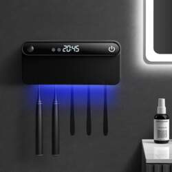 Smart UV Toothbrush Holder Sterilizer Toothpaste
