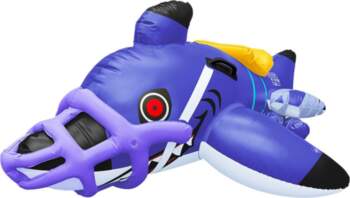 Splatoon 3 Shark Ride Float, Inflatable