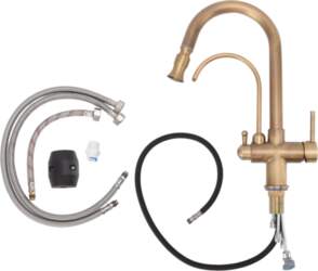 Spring Kitchen Faucet 3 in 1