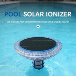 SR007 Portable Solar Pool Ionizer with