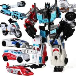 Transformējamie roboti HZX Defensor Bruticus Superion