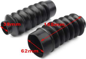 Universal Motorcycle Front Fork Boots Gators