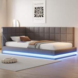 Upholstered Bed Sofa Bed 90*200 Multifunctional