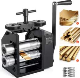 VEVOR Rolling Mill 4-in-1 Round Flat