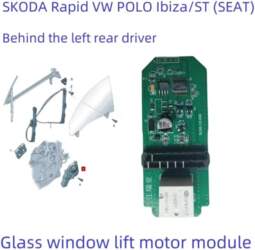 Window Motor Module PCB Circuit Board