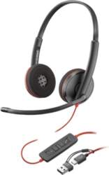 Poly Blackwire 3220 Stereo Wired Headset