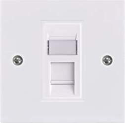 Ecost VCE Network Sockets Cat6 Surface-Mounted