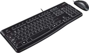 Logitech MK120 Combo Wired Keyboard +