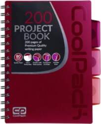 Spiral note book A5 Coolpack Red