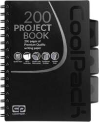 Spiral note book A5 Coolpack Black
