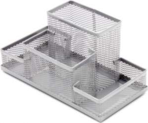 Pencil case Forpus, silver, empty, 4
