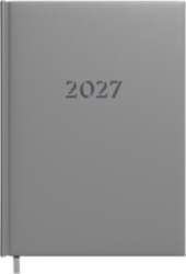 Planning notebook calendar 2027 A5 grey