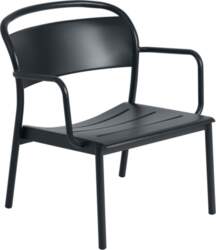 Muuto Klubkrēsls Linear melns