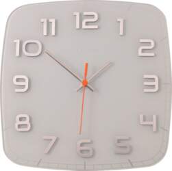 NeXtime Sienas pulkstenis Classy Square balts