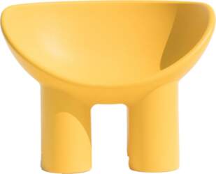 Driade Klubkrēsls Roly Poly dzeltens