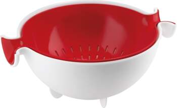 Guzzini Bļoda ar caurduri Spin&Drain Kitchen
