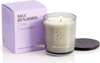 Aromātiskā svece Max Benjamin True Lavender