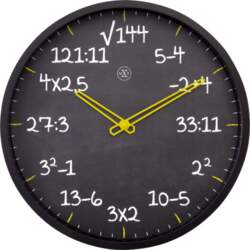 NeXtime Sienas pulkstenis Maths