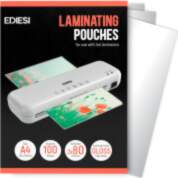 Ediesi, A4 laminētas somas, 100 gab