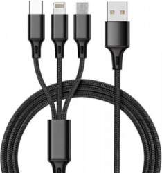 Kabelis Lightning USB-C Micro USB USB-A