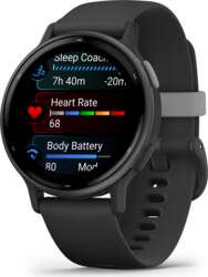 Garmin Vivoactive 5, Melna, Melna