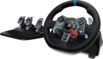 Logitech G29 Driving Force stūre, Melna