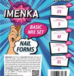 Imenka Nail Forms Basic Mix Set