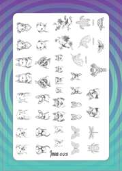 Stamping plate #25