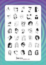 Stamping plate #24