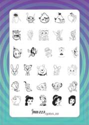 Stamping plate #23
