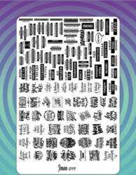 Stamping plate #11