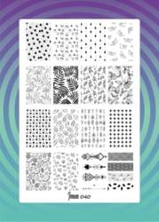 Stamping plate #40