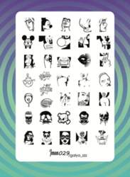 Stamping plate #29
