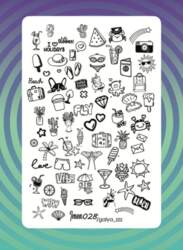 Stamping plate #28