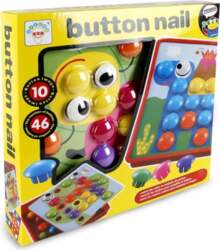 NONE Mozaīka Button Nail