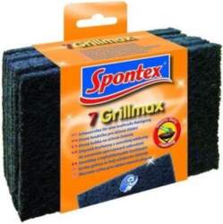 SPONTEX Sūklis-skrāpis Spontex Grill Max, melna