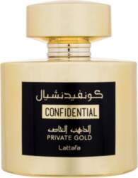 Lattafa Perfumes Confidential Private Gold parfimērijas