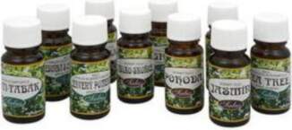 100% natural essential oils for aromatherapy
