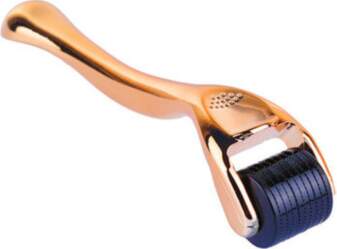 Single Microneedle Roller ( Golden Handle