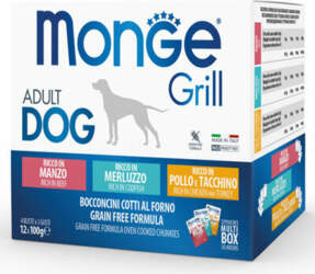 Monge Grill Multipacks Beef, Cod, Chicken