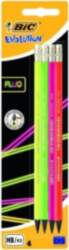BIC pensils EVOLUTION FLUO ERASER BL4