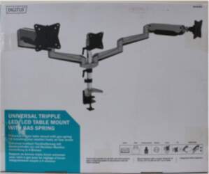 PĀRDOD. DIGITALUS TRIPLE MONITORA STIPRINĀJUMS, 3X