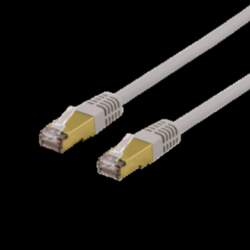 PATCH CABLE DELTACO S/FTP CAT6A, 10M