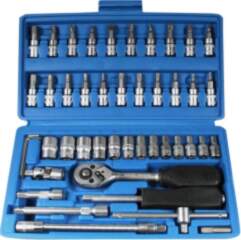 Benson Tools Doppenset Socket Set Satin-Finish